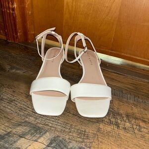 Kelly & Katie White Heels